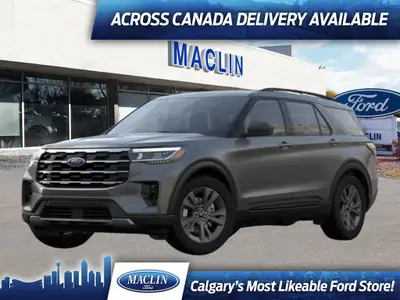 This brand new CXARBONIZED GREY METALLIC 2025 FORD EXPLORER ACTIVE is powered by a 2.3L ECOBOOST ENG...