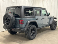 The 2025 Jeep Wrangler 4-Door Willys in stunning gray with 44 drive is a vehicle designed to conquer... (image 3)