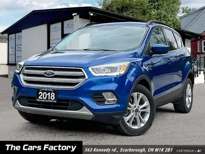 Finance Price: 15,990 Cash Price: 17,990 6.99% O.A.C Subject to finance fee. 2018 Ford Escape SEL 4W...