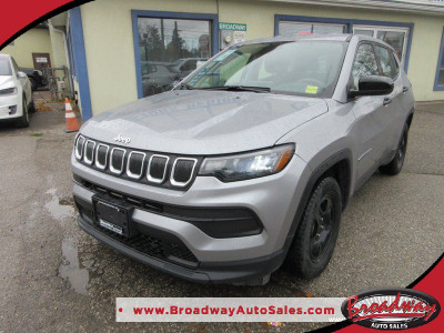  2022 Jeep Compass WELL EQUIPPED SPORT-MODEL 5 PASSENGER 2.4L - 