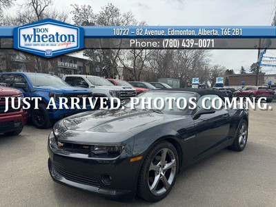 2014 Chevrolet Camaro Convertible 2LT RS Auto Heated Leather