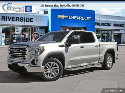 Quicksilver Metallic 2021 GMC Sierra 1500 SLT 4WD 10-Speed Automatic EcoTec3 6.2L V8Local trade-in,...