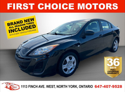 2010 MAZDA MAZDA3 GX ~AUTOMATIC, FULLY CERTIFIED WITH WARRANTY!!