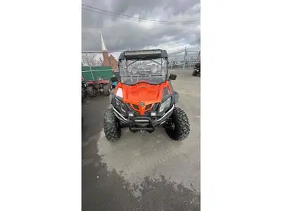 2018 CFMOTO ZFORCE 1000 CLASSIC 44.43$/semaine (84 mois @ 8.99% + tx) Inclus tout les frais. Taxes e...