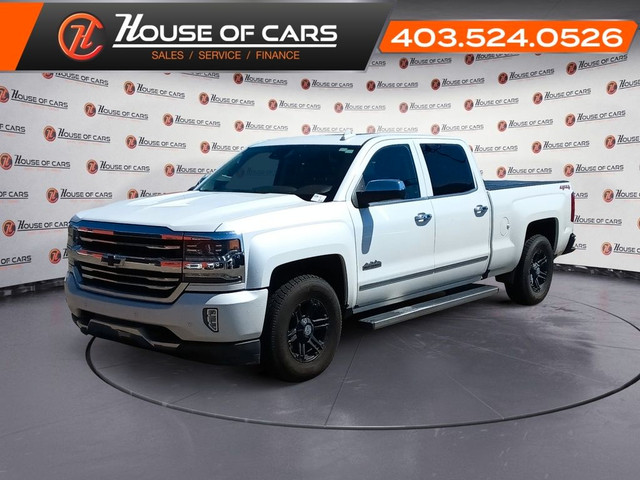 2018 Chevrolet Silverado 1500 4WD Crew Cab 143.5 High Country in Cars & Trucks in Lethbridge