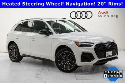 It's easy to see why the Q5 is one of the best selling SUV's in it's class! This Carfax 1 owner, loc...