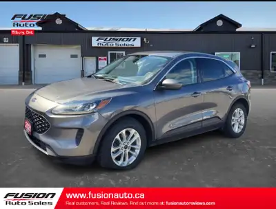 Get ready to escape the ordinary with this sleek 2021 Ford Escape SE FWD, now available at Fusion Au...