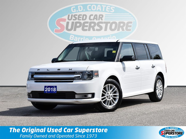 2018 Ford Flex SEL ~Nav ~Camera ~Heated Leather ~Bluetooth in Cars & Trucks in Barrie