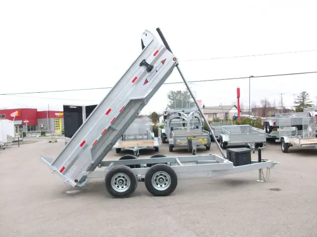 2025 Weberlane DOMPEUR SERIE CONTRACTEUR  78'' X 12' 2 ESSIEUX 5 in Cargo & Utility Trailers in Laval / North Shore - Image 2