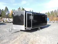 2022 Mission 101x14 Enclosed Crossover 2.0 Snowmobile Trailer