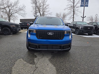 This brand new VELOCITY BLUE METALLIC 2025 FORD MAVERICK LARIAT is powered by a 2.0L ECOBOOST ENGINE... (image 1)