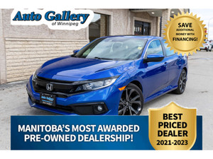 2019 Honda Civic SPORT | SUNROOF | HEATED SEATS | CARPLAY | REMOTE