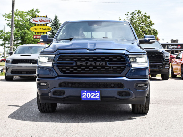 2022 Ram 1500 Sport Crew Cab 4x4 ~Nav ~Heated Leather ~Camera in Cars & Trucks in Barrie - Image 3