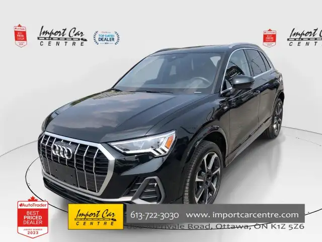 2024 Audi Q3 45 Progressiv LIKE NEW!! ONLY 15KKMS!! S-LINE,...63782628477313120