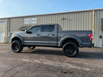 LIFTED 2018 Ford F-150 FX4 5.0 Liter MBRP Exhaust Sharp Truck!
