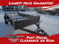 2024 Canada Trailers 5x12ft Steel Side Utility