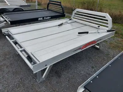 2023 Mission Sled Deck All-Aluminum Construction Adjustable Leg Design (Fits Most Truck Sizes) Slidi...
