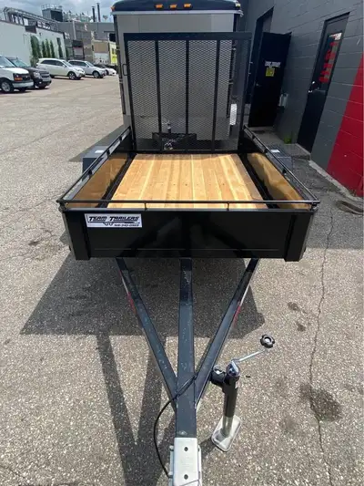 - 5x8 Bearco painted utility trailer built for reliable performance and easy towing. Ideal for hauli...