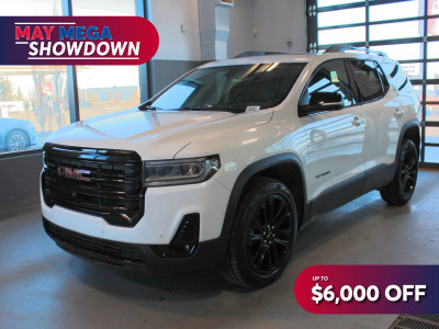 2022 GMC Acadia SLT: ACCIDENT FREE, LEATHER, CPT. CHAIRS, SUNROO