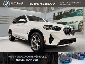 2022 BMW X3 Promo 599$ + taxes, faites vite! Intérieur rouge!