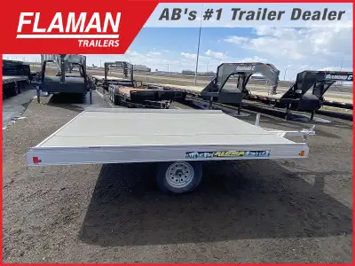 2023 Aluma 8610 Tilting Sled Trailer - 10' Size: 8.5'(W) x 10'(L) Axle: (1) 2200lb Rubber Torsion Ti...