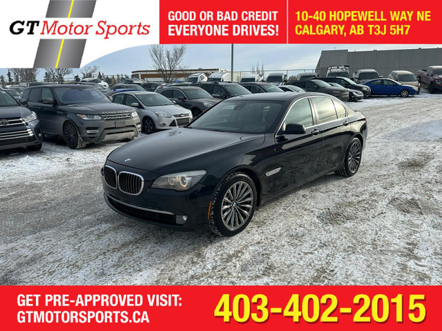 2012 BMW 7 Series 750i xDrive | LEATHER | SUNROOF | $0 DOWN in Cars & Trucks in Calgary