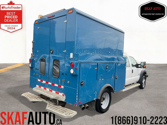 2012 Ford F-550 4X4! DIESEL! CREW CAB! SERVICE BOX! in Cars & Trucks in Mississauga / Peel Region - Image 4