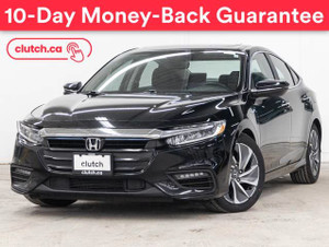 2019 Honda Insight Hybrid Touring w/ Apple CarPlay & Android Auto, Dual Zone A/C, Rearview Cam