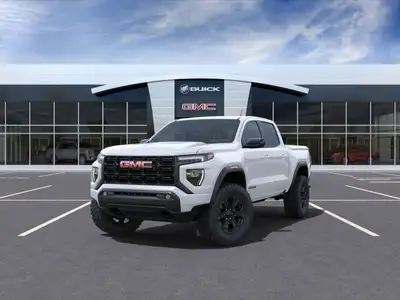 Our 2025 GMC Canyon Elevation Crew Cab 4X4 is ready for action with rugged capability in Summit Whit...