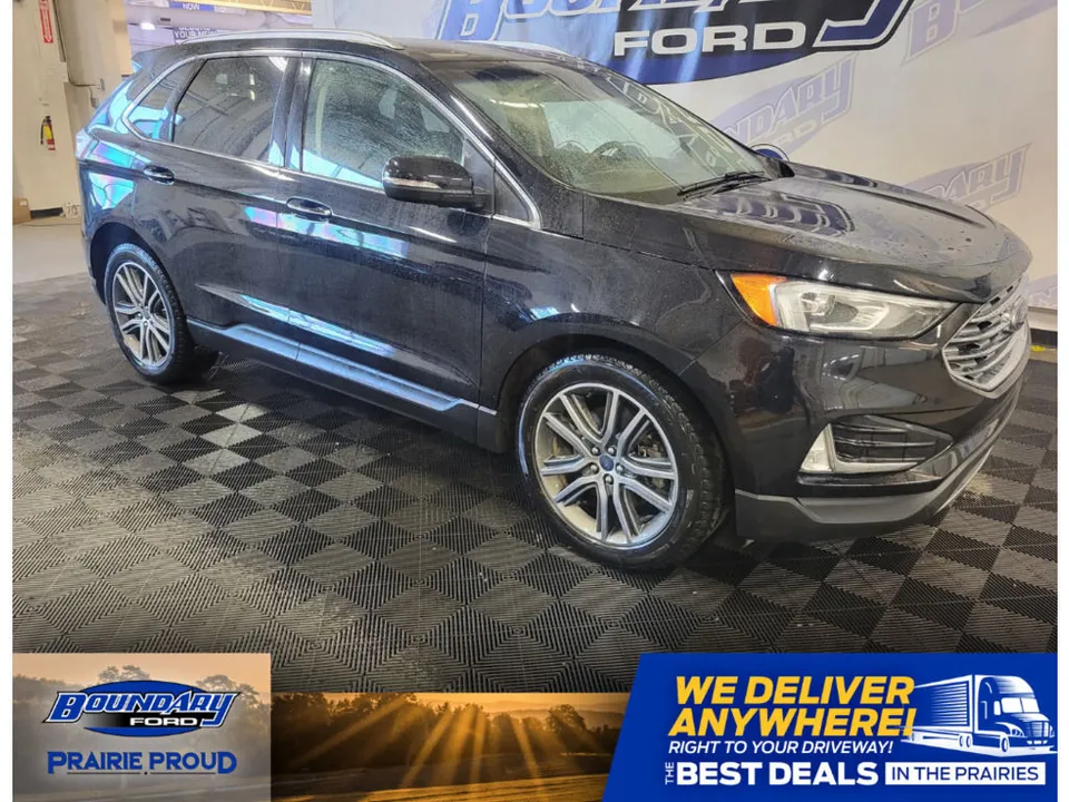 2019 Ford Edge Titanium | Leather Heated Seats/Whl | Nav