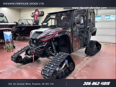Nipawin Chrysler Dodge Ltd. Price includes set up and PDI, Freight. Hard cab, Heater, Tracks, Plow a...