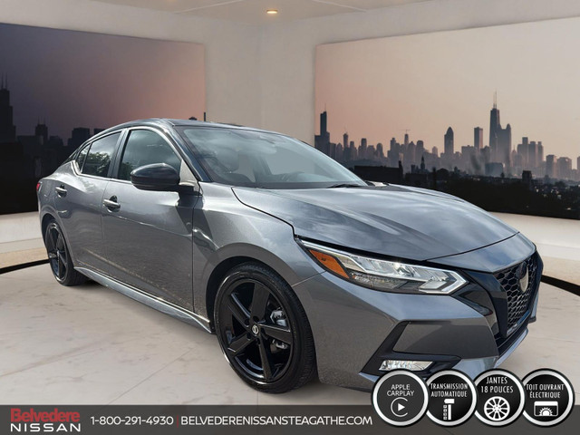 2022 Nissan Sentra SR MIDNIGHT TOIT OUVRANT JANTES 18 PO 1 SEULE in Cars & Trucks in Laurentides - Image 3