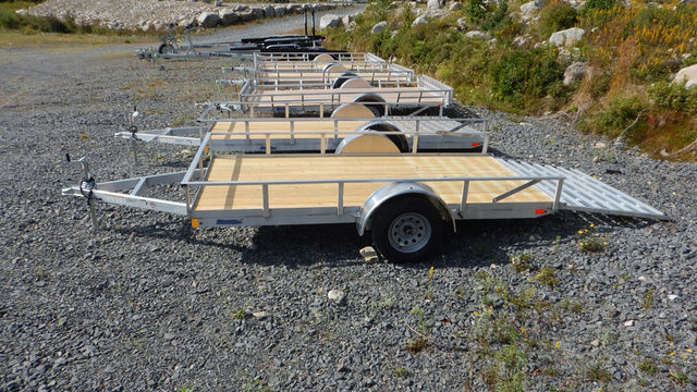 2024 Mission 80x12 Aluminum Utility Trailer, Single Axle, Wood D in Cargo & Utility Trailers in City of Halifax - Image 3