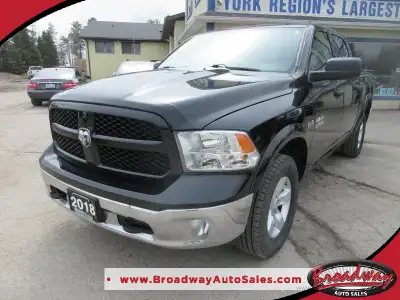5.7L - V8 - HEMI - OHV 16 VALVE ENGINE 4X4 SYSTEM CREW-CAB SHORT BOX TONNEAU COVER TRACTION CONTROL...