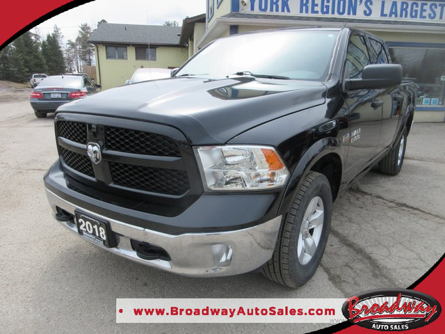2018 Ram 1500 GREAT VALUE OUTDOORSMAN-MODEL 6 PASSENGER 5.7L - H in Cars & Trucks in Markham / York Region