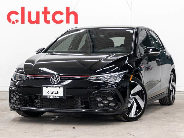 2022 Volkswagen Golf GTI Base w/ Apple CarPlay & Android Auto, R in Cars & Trucks in City of Toronto