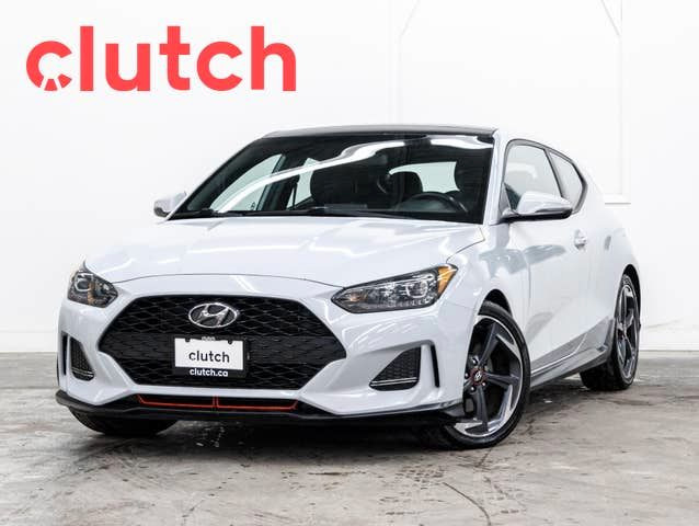 2019 Hyundai Veloster Turbo w/ Apple CarPlay & Android Auto, Rea in Cars & Trucks in Ottawa