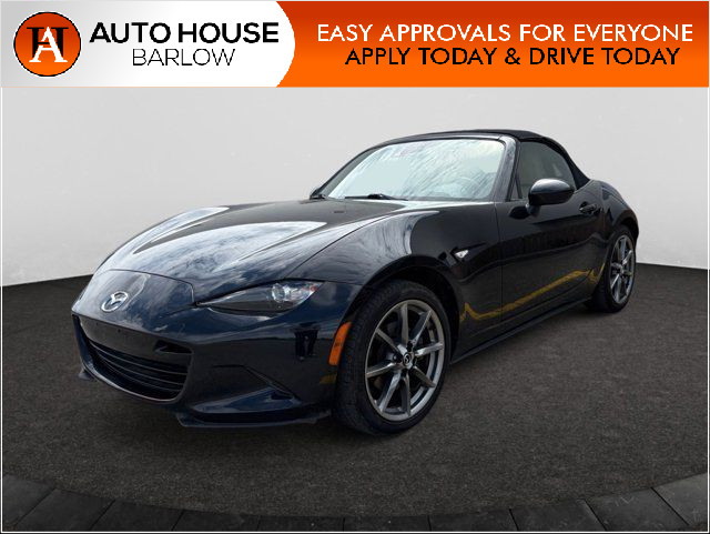 2016 Mazda MX-5 CONVERTIBLE GT LANE ASSIST PUSH BUTTON START in Cars & Trucks in Calgary