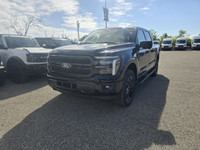 This brand new ANTIMATTER BLUE METALLIC 2025 FORD F-150 LARIAT is powered by a 3.5L POWERBOOST HYBRI... (image 2)