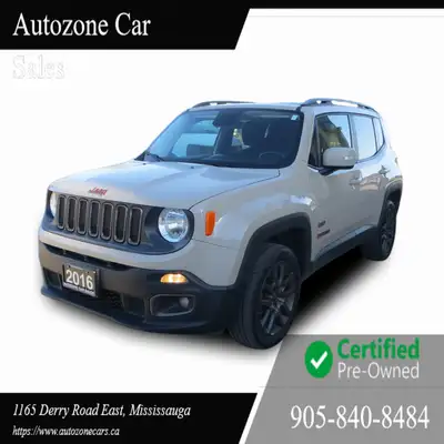 2016 Jeep Renegade 4WD 4dr 75TH ANNIVERSARY EDITION