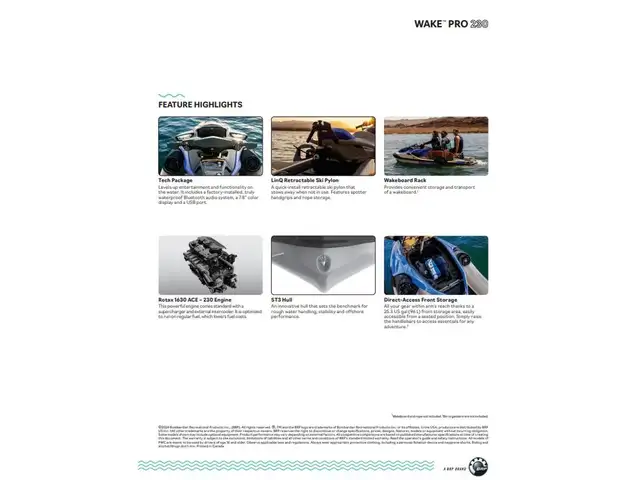 2025 Sea-Doo WAKE PRO 230 in Personal Watercraft in Winnipeg - Image 4