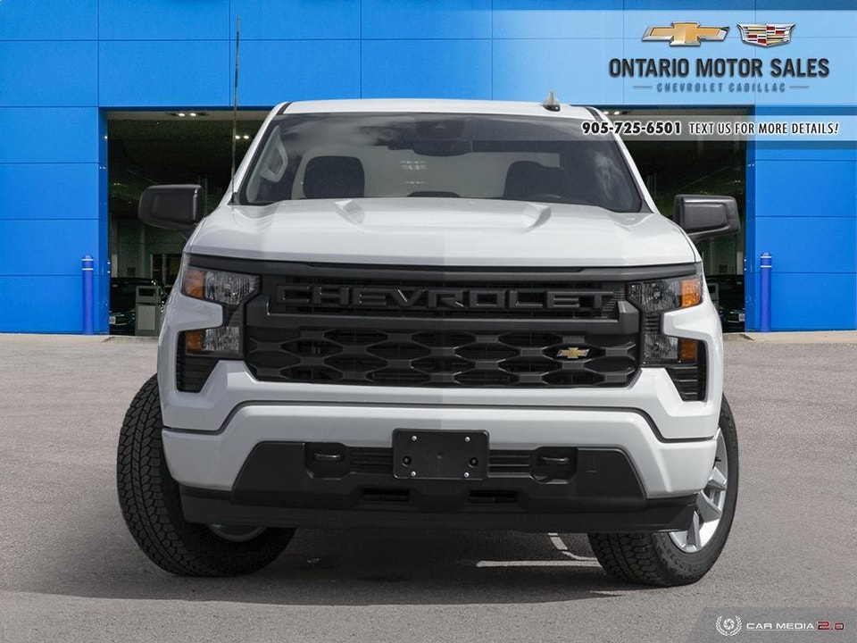 2022 Chevrolet Silverado 1500 Custom 4WD / CHROME ASSIST STEP...