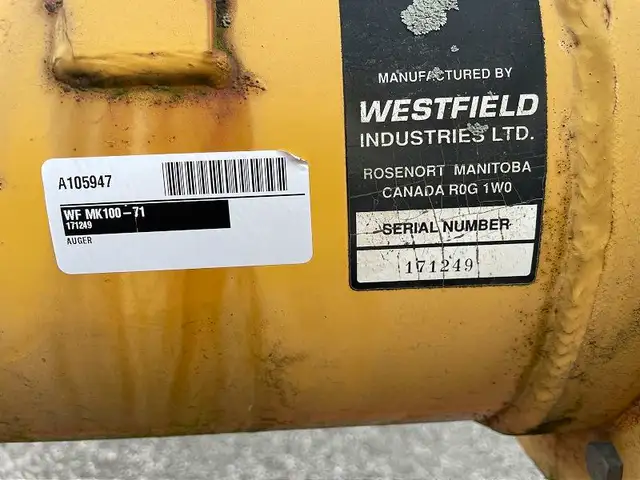 2006 WESTFIELD MK100-71 GRAIN AUGER in Farming Equipment in Norfolk County - Image 8