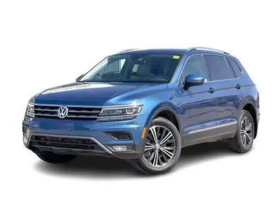 2019 Volkswagen Tiguan Highline AWD 2.0L TSI Locally Owned/Accid