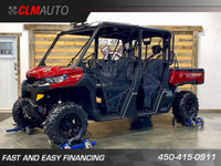 2017 BRP CAN-AM DEFENDER MAX XT HD8 CREW 4X4 EPS / 6 SEATER / 45