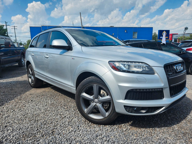 2014 Audi Q7 3.0L TDI DIESEL PROGRESSIF SLINE  7 PASSAGER AWD in Cars & Trucks in City of Montréal - Image 2