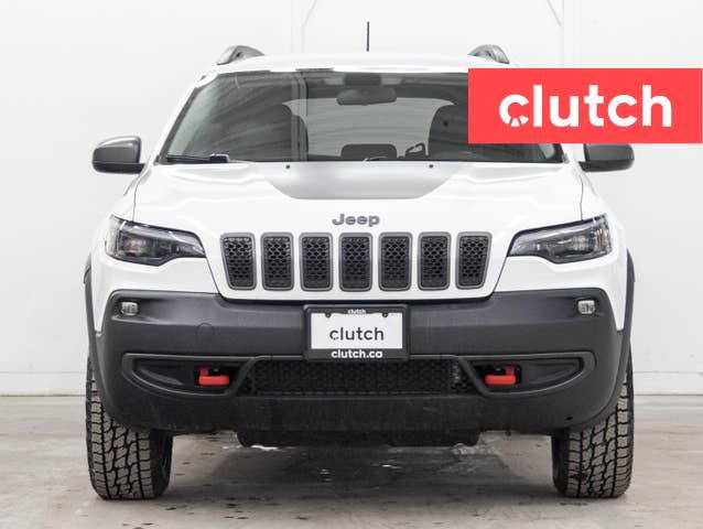 2020 Jeep Cherokee Trailhawk 4x4 w/ Apple CarPlay & Android Auto in Cars & Trucks in City of Toronto - Image 2