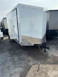 UNITED TRAILERS WJ 6X12 RAMP DOOR SINGLE AXLE (30)