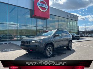 2022 Jeep Cherokee Trailhawk 4x4 | Accident Free Carfax| Remote Start