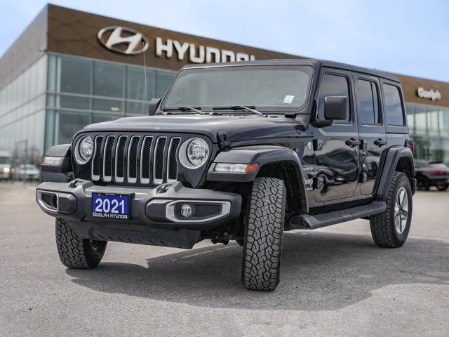 2021 Jeep Wrangler Unlimited Sahara 4x4 Manual | Rear View in Cars & Trucks in Guelph - Image 3